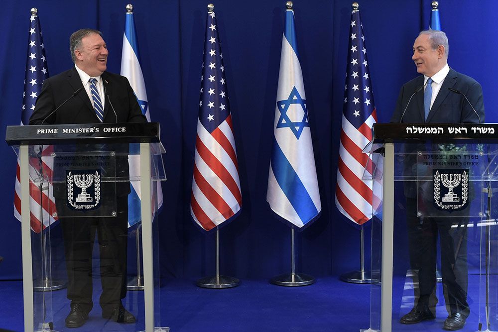 Помпео прилетел в Израиль на переговоры с Нетаньяху