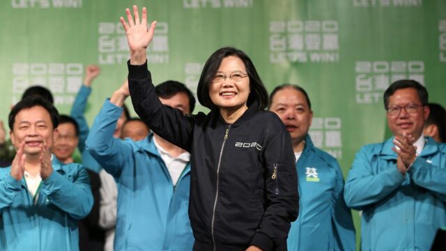 Действующий президент Тайваня победила на выборах