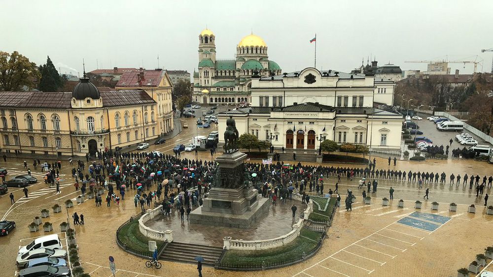 В Болгарии прошли массовые акции против высоких цен