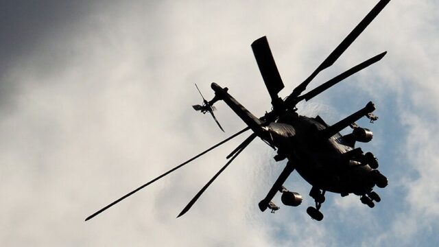 В Сирии совершил вынужденную посадку российский военный вертолет Ми-35