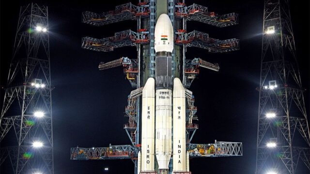 Индия запустила к Луне автоматическую станцию «Чандраян-2»