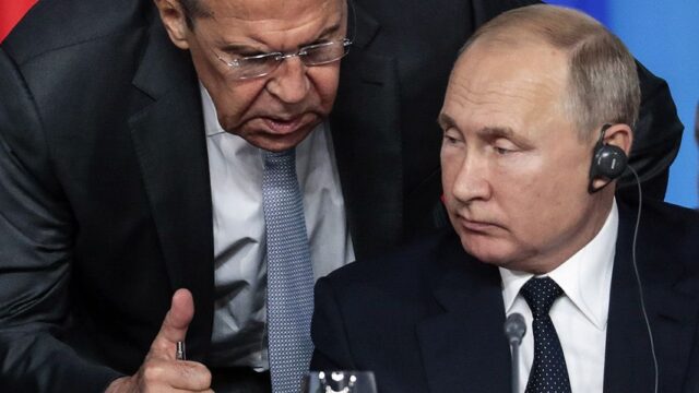 В Евросоюзе заявили, что заморозят активы Путина и Лаврова