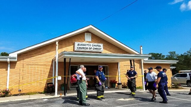 В Теннесси устроили стрельбу в церкви, один человек погиб. Подозреваемого задержали