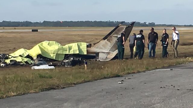 Во Флориде разбился небольшой самолет, есть погибшие