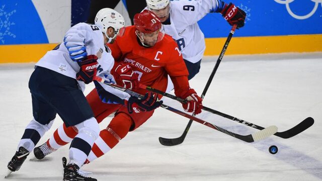 Хоккеисты из России вышли в полуфинал Олимпиады