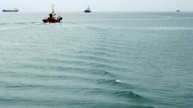 Площадь разлива нефти в Черном море увеличилась в 400 раз