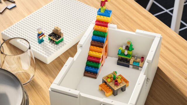 Lego и IKEA объединили силы и выпустили контейнеры для хранения игрушек, которые можно использовать как конструктор