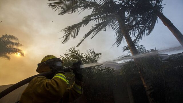 Губернатор Калифорнии ввел режим ЧС из-за лесных пожаров