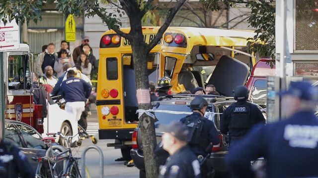 Наезд на людей в Нижнем Манхеттене расследуется как террористический акт