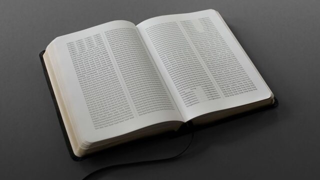 Арт-коллектив выпустил свою версию Библии — все слова в ней расставлены по алфавиту