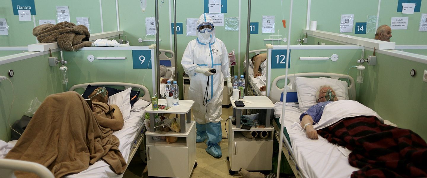 В России вторые сутки подряд больше девяти тысяч новых случаев COVID-19