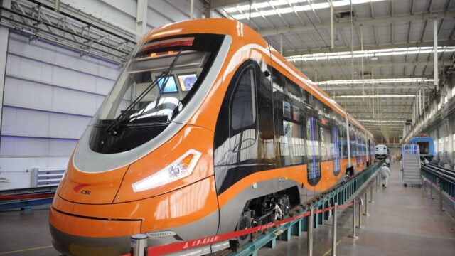 В Китае запустили первый в мире трамвай с водородным двигателем