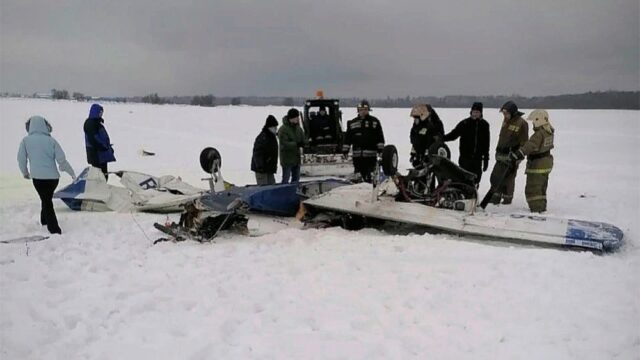 В Ленинградской области разбился легкомоторный самолет, есть погибшие