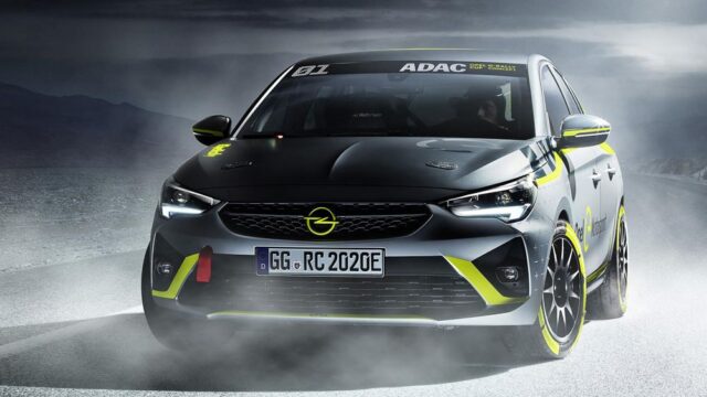 Opel представил первый в мире гоночный электромобиль для ралли