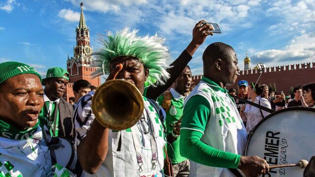 Болельщик из Нигерии попросил политическое убежище в России