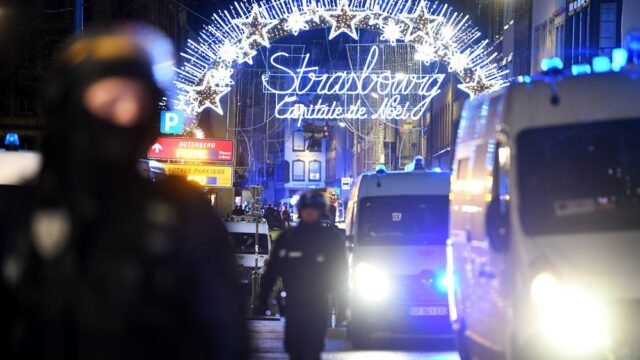 Французская полиция застрелила подозреваемого в стрельбе в Страсбурге