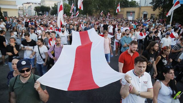 Десятый день протестов в Беларуси после выборов президента: главное