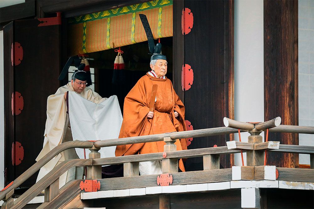 В Токио прошла церемония отречения императора от престола