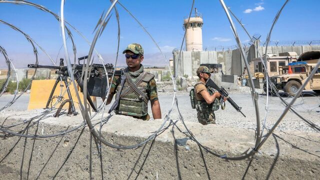 В Великобритании назвали ошибкой вывод войск США из Афганистана