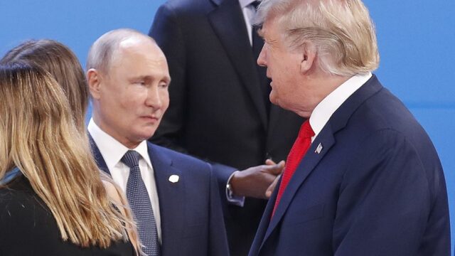Путин рассказал о встрече «на ногах» с Трампом на G20