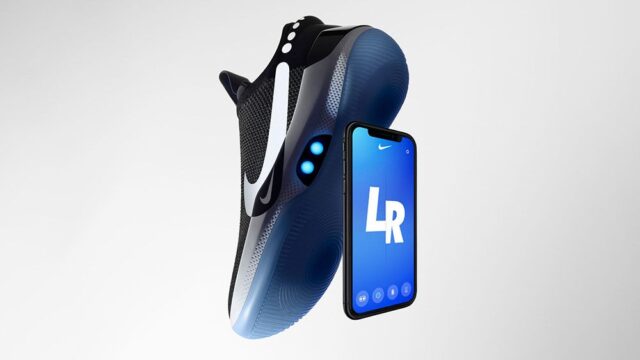 Nike представила самозашнуровывающиеся кроссовки, которые синхронизируются со смартфоном