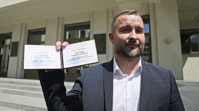 В Беларуси задержали начальника штаба кандидата в президенты Черечня