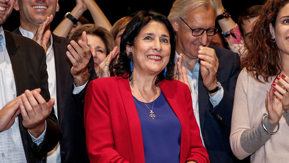 В Грузии на президентских выборах победила Саломе Зурабишвили