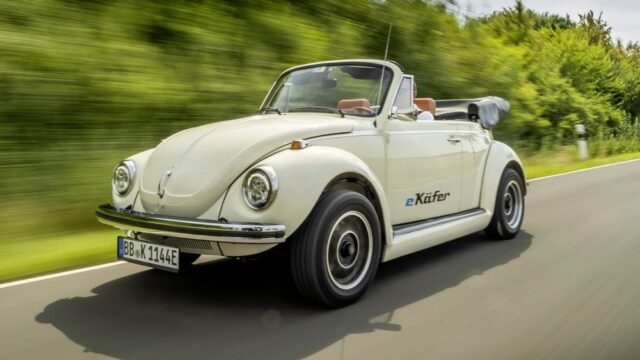 Volkswagen придумал, как продлить жизнь старым «Жукам» — превратить их в электрические!