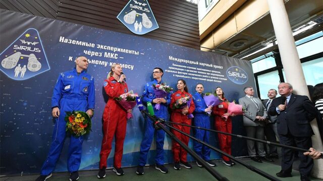 В Москве завершился эксперимент по имитации полета на Луну