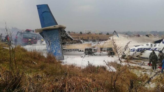 В Катманду при аварийной посадке самолета погибли десятки людей
