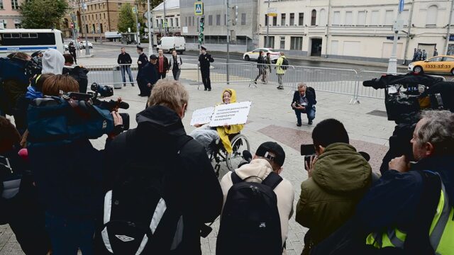 В Москве проходит новая акция за честные выборы в городскую думу