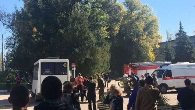 В колледже в Керчи произошел взрыв, есть погибшие