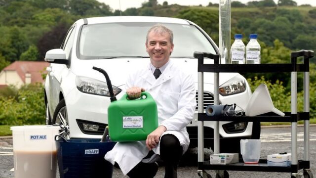 Шотландский стартап испытал машину на биотопливе из отходов от производства виски