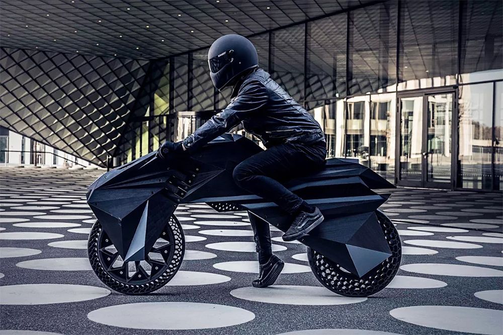 В Германии показали мотоцикл, который полностью напечатали на 3D-принтере