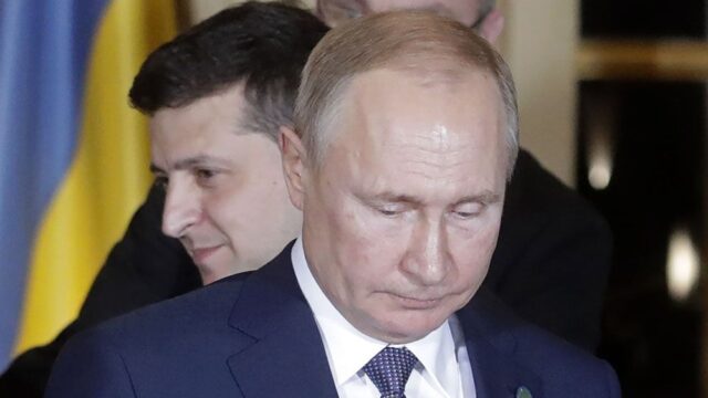 Владимир Путин и Владимир Зеленский впервые провели двустороннюю встречу