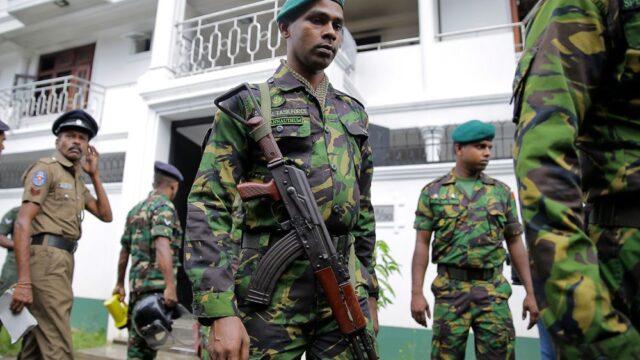 На Шри-Ланке задержали двоих главных подозреваемых по делу о терактах