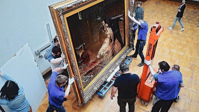 Эксперты оценили ущерб картине Репина «Иван Грозный и сын его Иван» в 30 миллионов рублей