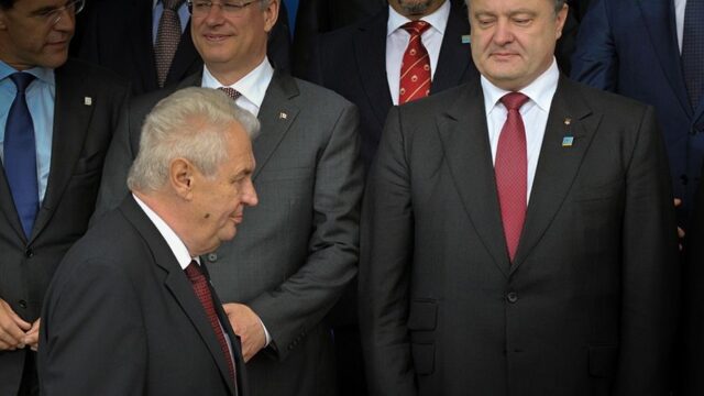 Порошенко прокомментировал слова чешского президента о Крыме