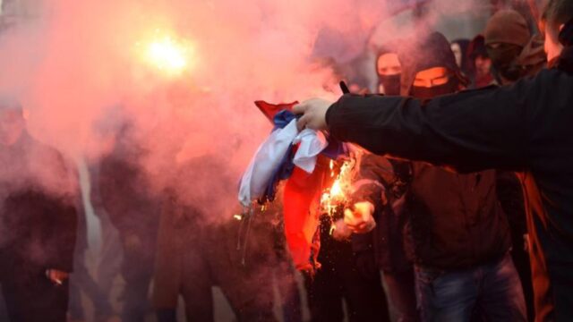 Москва отправила Киеву ноту протеста после погрома в здании Россотрудничества