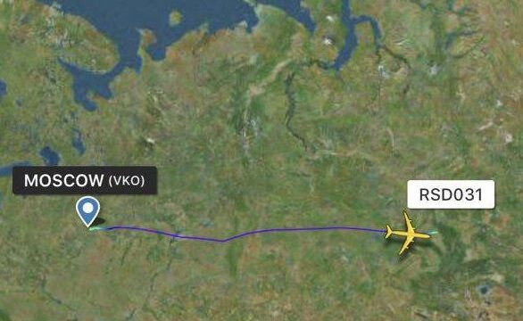 В Кемерово прилетел Ил-96 президентского авиаотряда