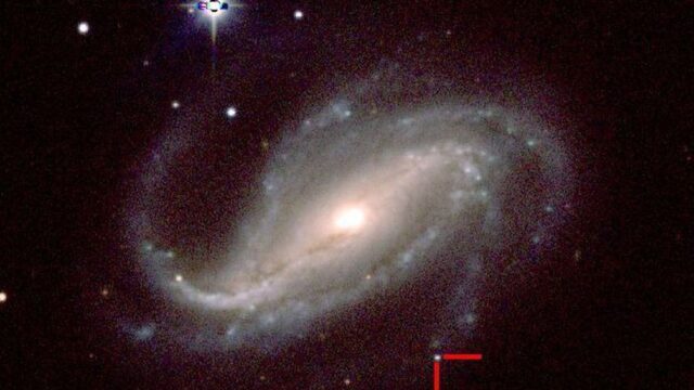 Астроном-любитель случайно впервые заснял момент рождения сверхновой