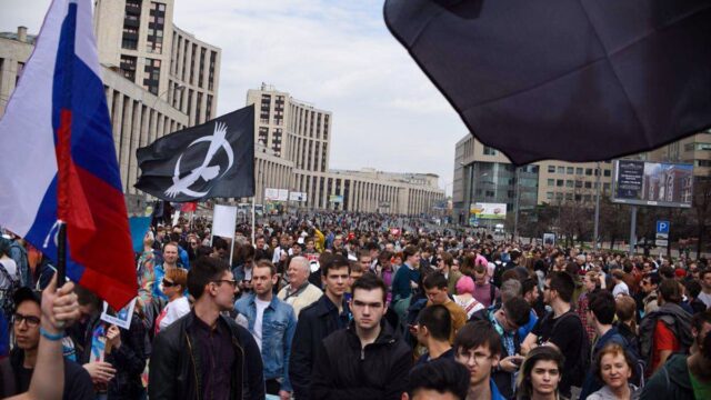 В Москве тысячи людей вышли на митинг в поддержку Telegram