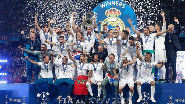 Мадридский «Реал» третий раз подряд выиграл Лигу чемпионов