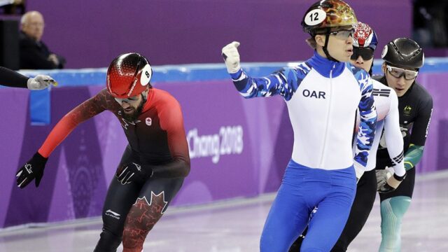 На Олимпиаде в Пхёнчхане российские спортсмены завоевали первую медаль