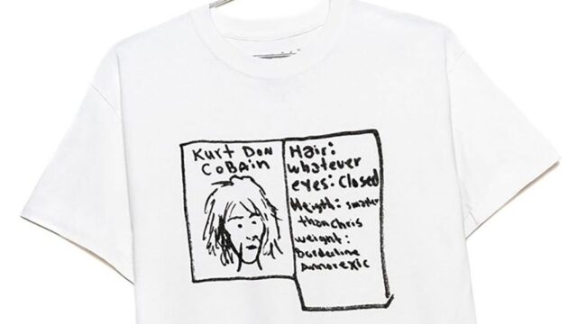 Наследники Курта Кобейна выпустили коллекцию одежды с рисунками музыканта — она называется «Здесь был Курт»
