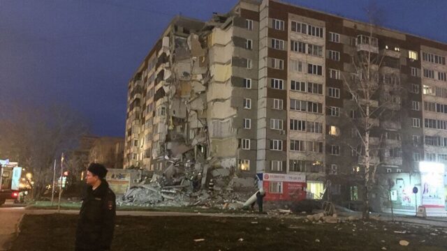 После обрушения части жилого дома в Ижевске завели уголовное дело