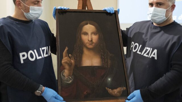 В Италии полиция нашла копию самой дорогой картины в мире
