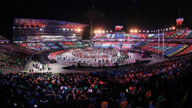 В Пхёнчхане прошла церемония закрытия Олимпиады–2018