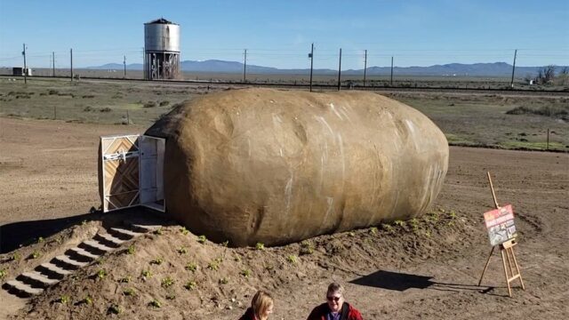 В Айдахо за $200 можно забронировать проживание в гигантской картофелине