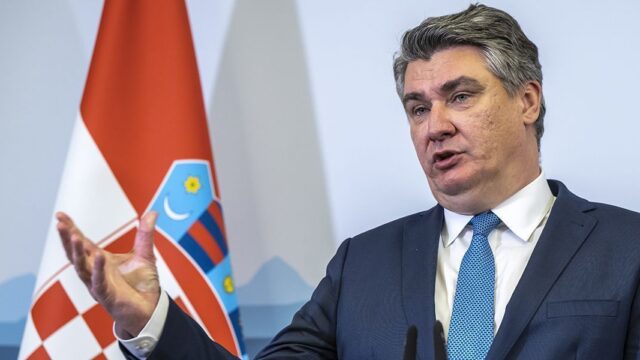 Президент Хорватии призвал блокировать вступление Швеции и Финляндии в НАТО